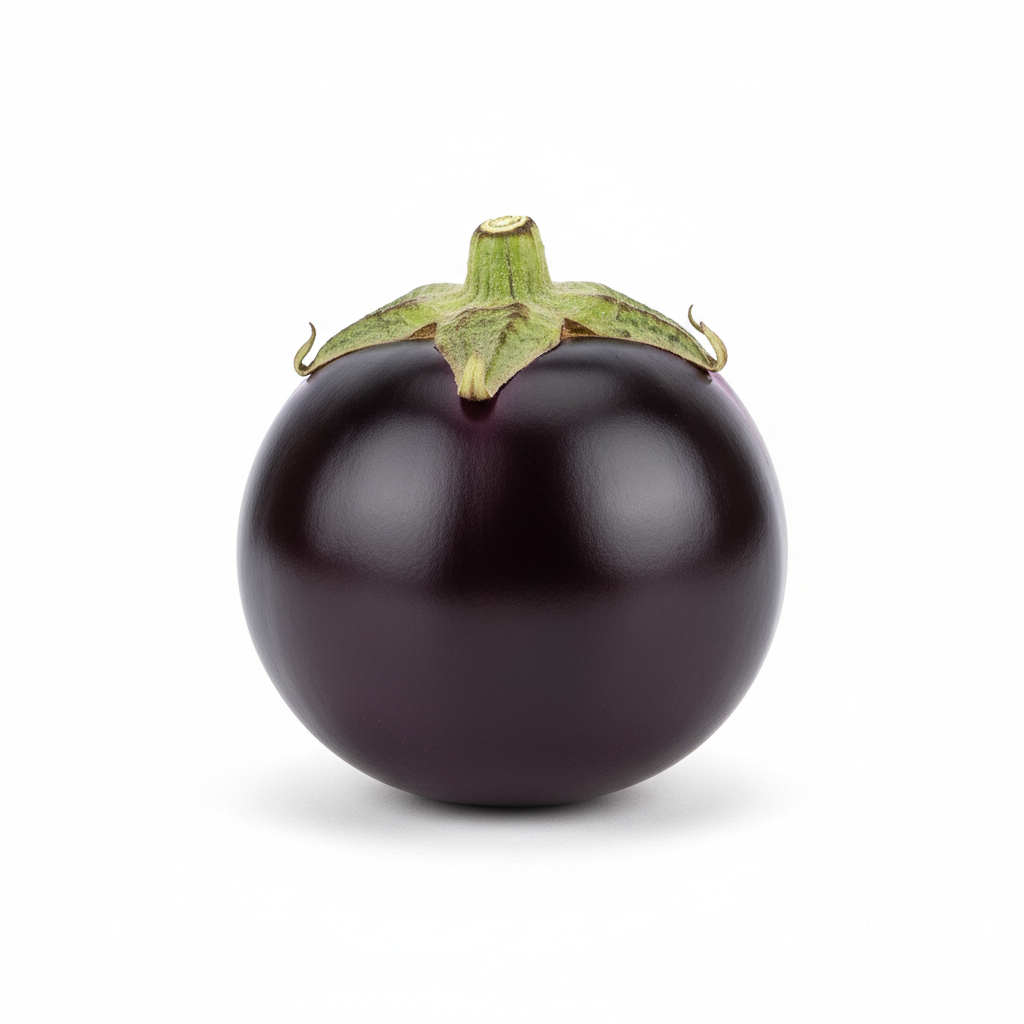 EGGPLANT BABY ROUND