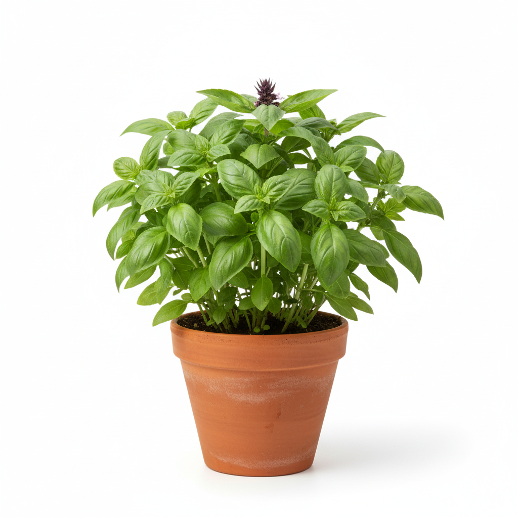 FRESH BASIL POT